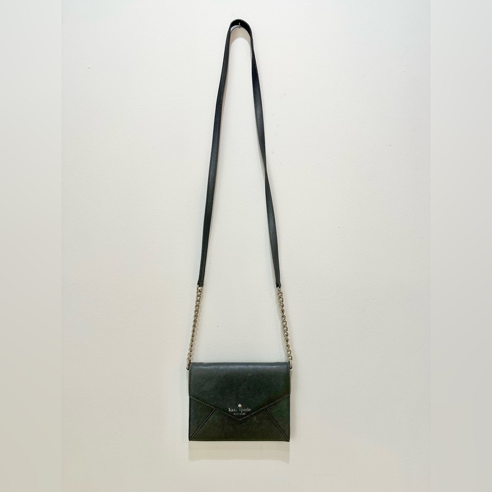 Kate Spade Black Envelope Crossbody Bag